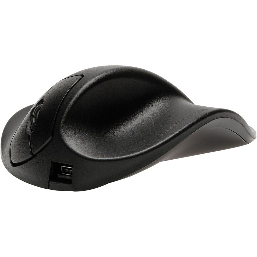 Image of Hippus Wired Light Click HandShoe Mouse, Right Hand, Small, Black