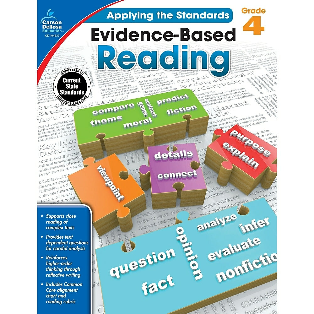 Image of eBook: Carson Dellosa 104833-EB Evidence-Based Reading - Grade 4