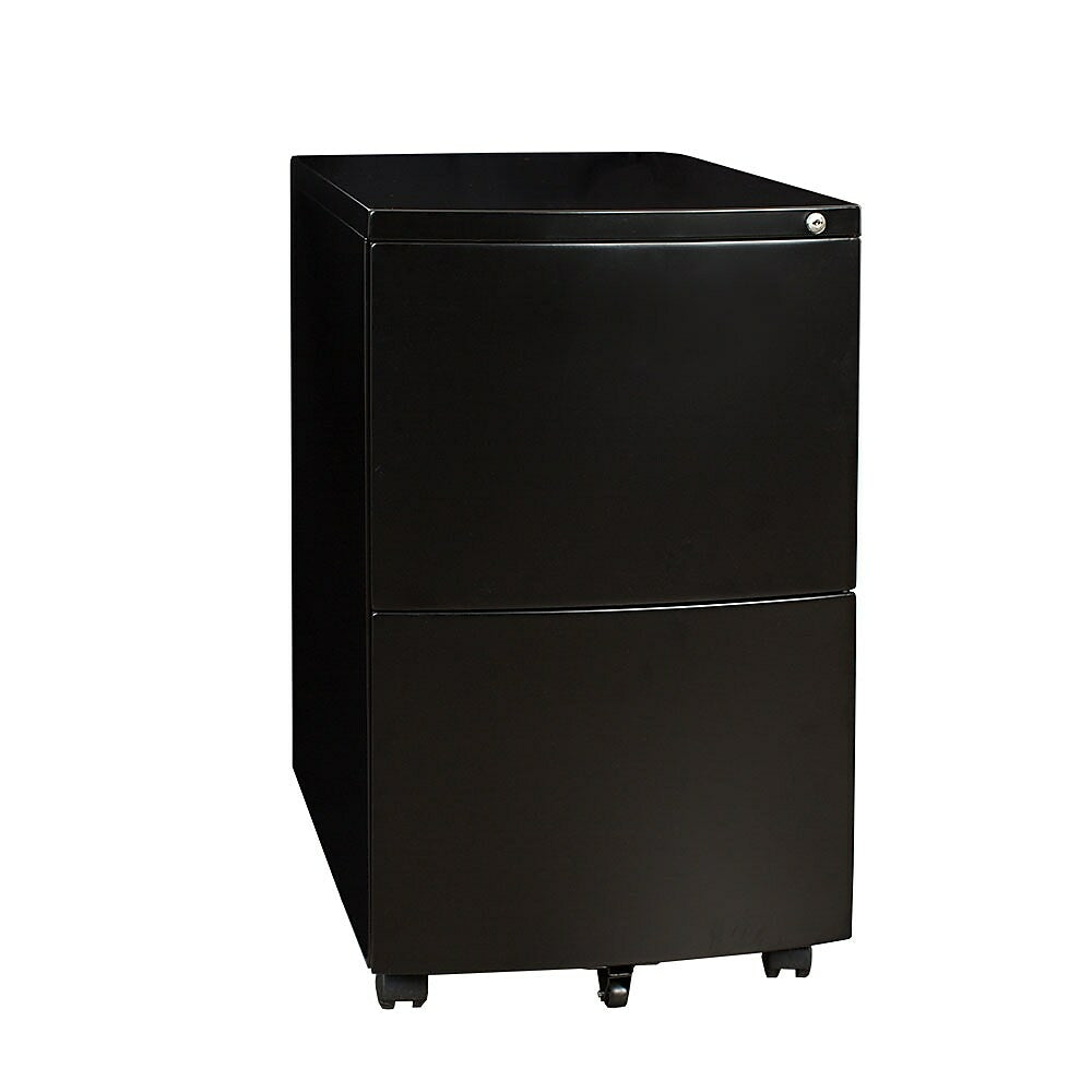 Image of HDL 100-MMPFF Metal Mobile File-File Pedestal, Black