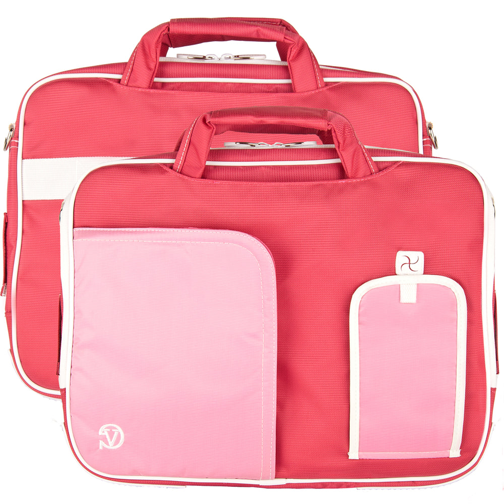 Image of Vangoddy 13" Laptop Messenger Bag - Pink