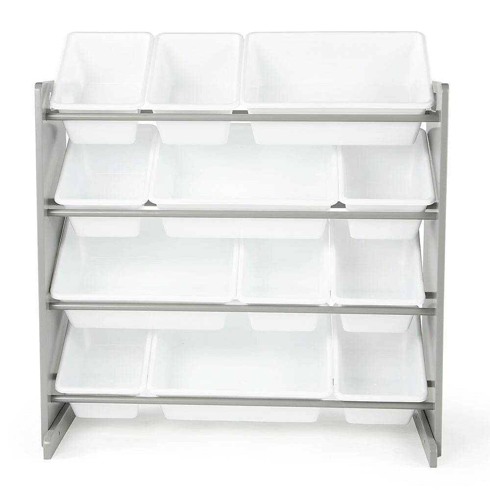 white toy bin organizer