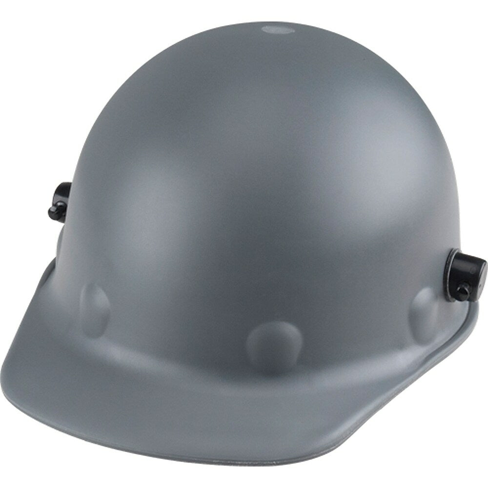 Image of Fibre-Metal Fibre-Metal Supereight Roughneck P2A Hardhat, Ratchet Suspension, Grey - 2 Pack