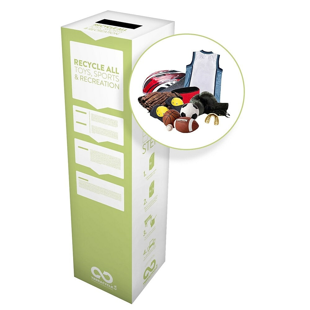 Image of TerraCycle Toys - Sports and Recreation Zero Waste Box - 11" x 11" x 40" - Medium