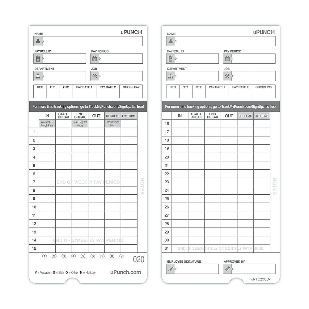 Image of | Time Clock Cards & Racks