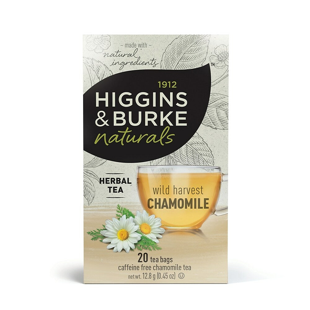 Image of Higgins & Burke Chamomile Herbal Tea - 20 Pack