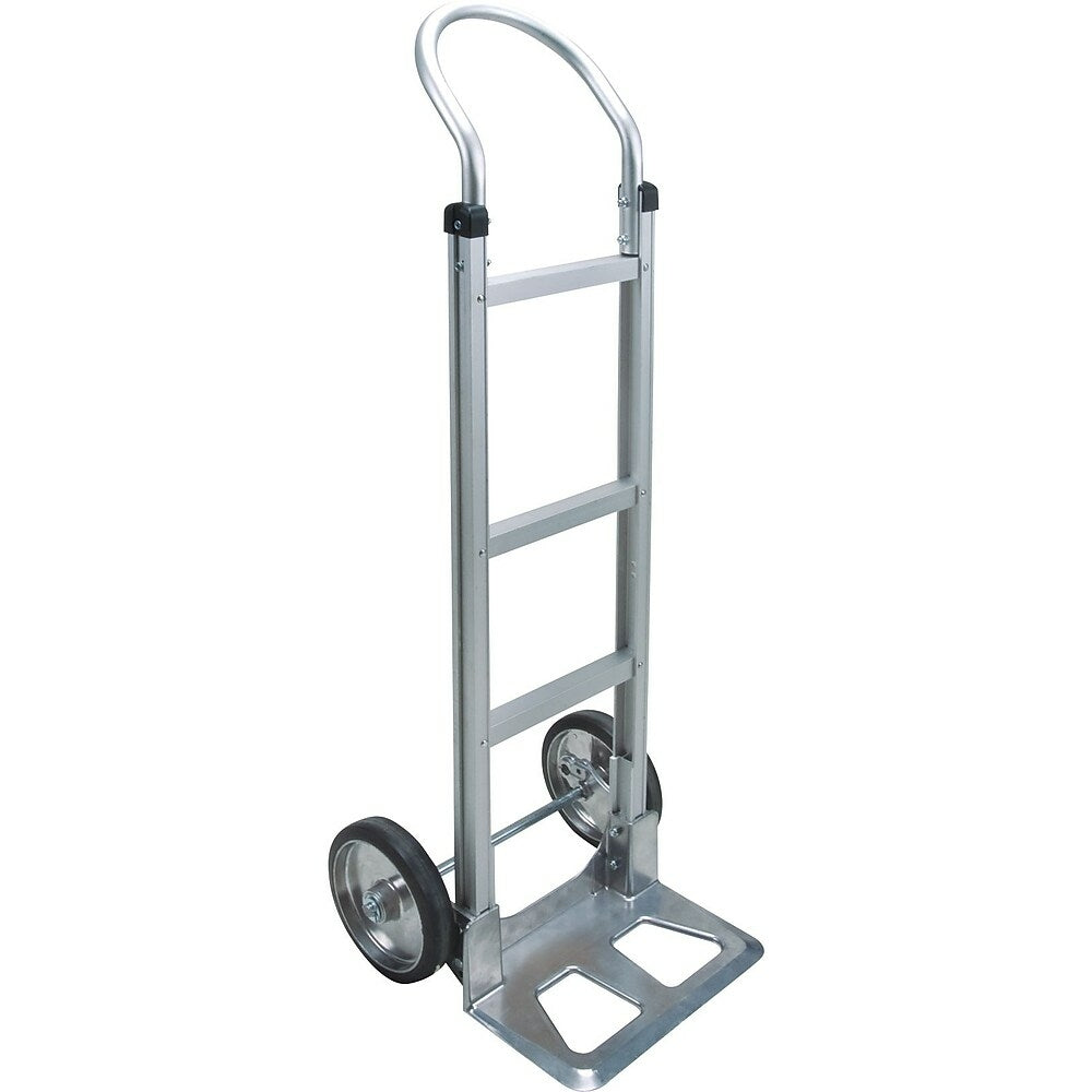 Image of Kleton Knocked Down Hand Truck, Continuous Handle, Aluminum, 48" Height, 500 Lbs. Capacity