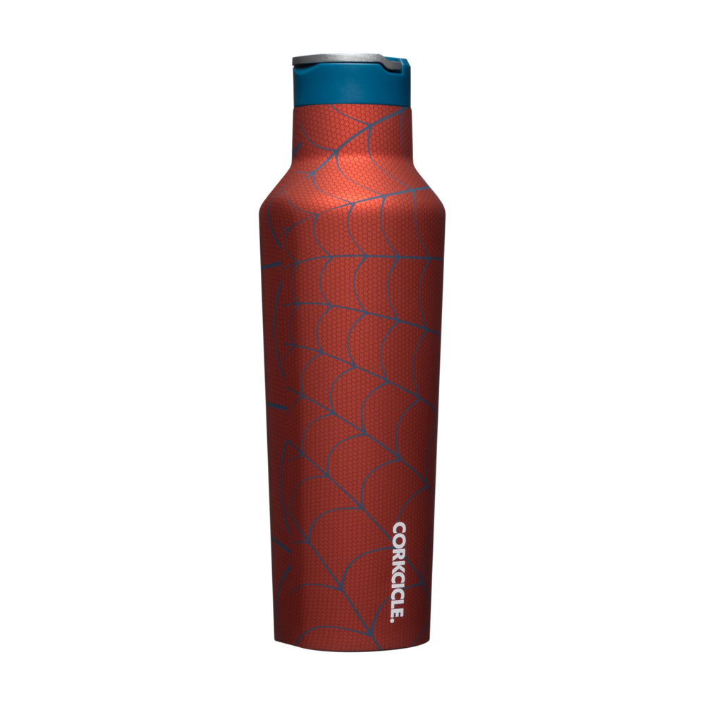 Image of Corkcicle Sport Canteen - 20oz - Spiderman, Red