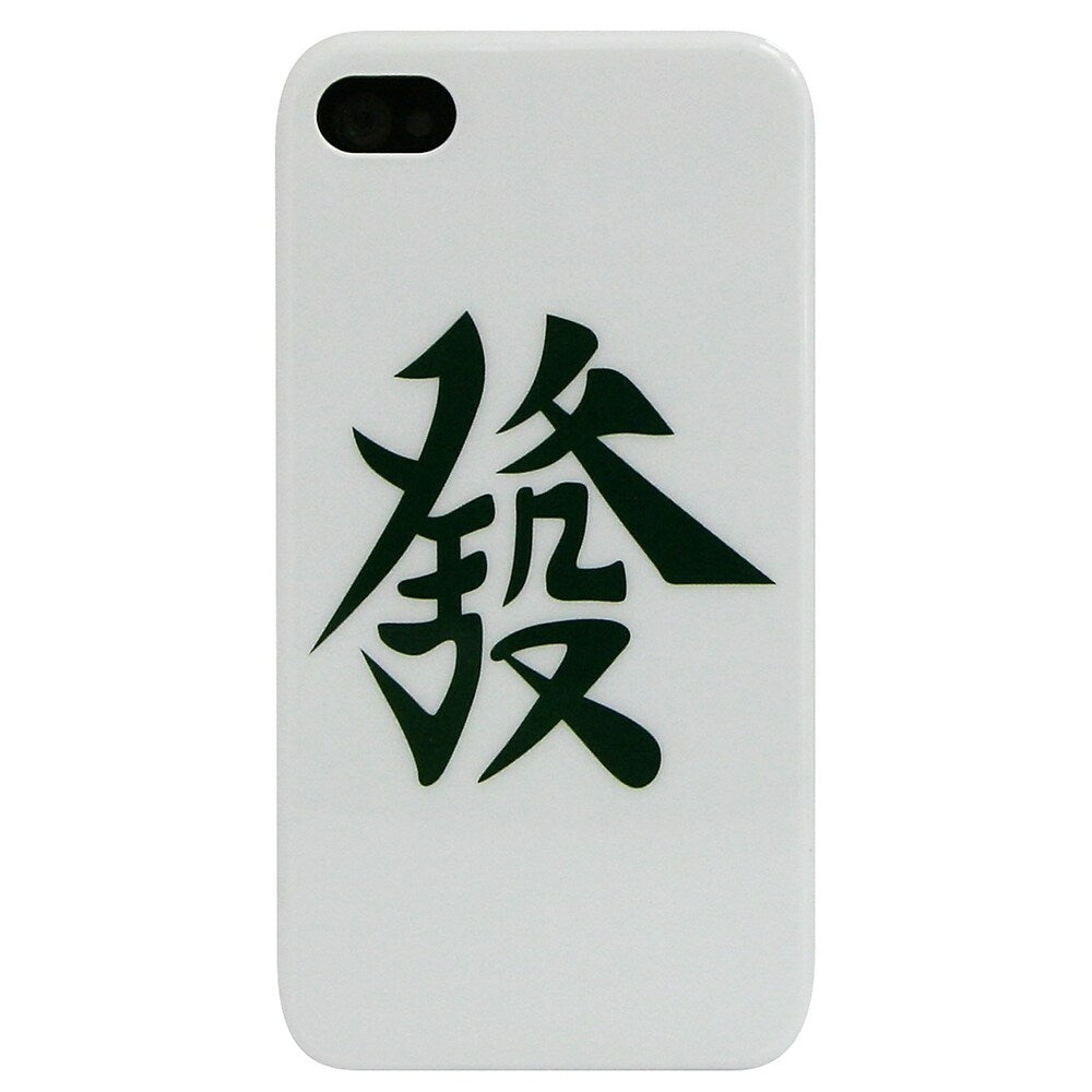 Image of Exian Chinese Character Case for iPhone 4, 4s - Fortune, Grey