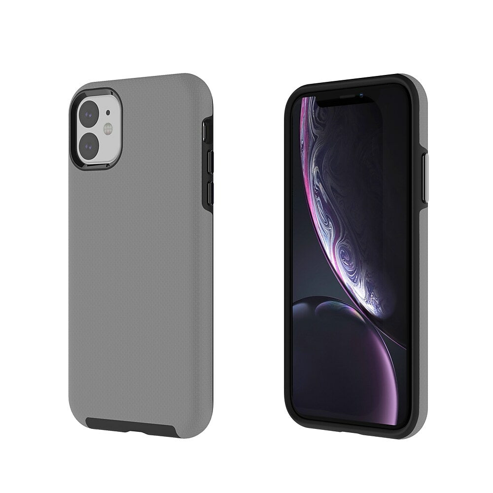 Image of Axessorize PROTech Case for iPhone XR, 11 - Army Grey