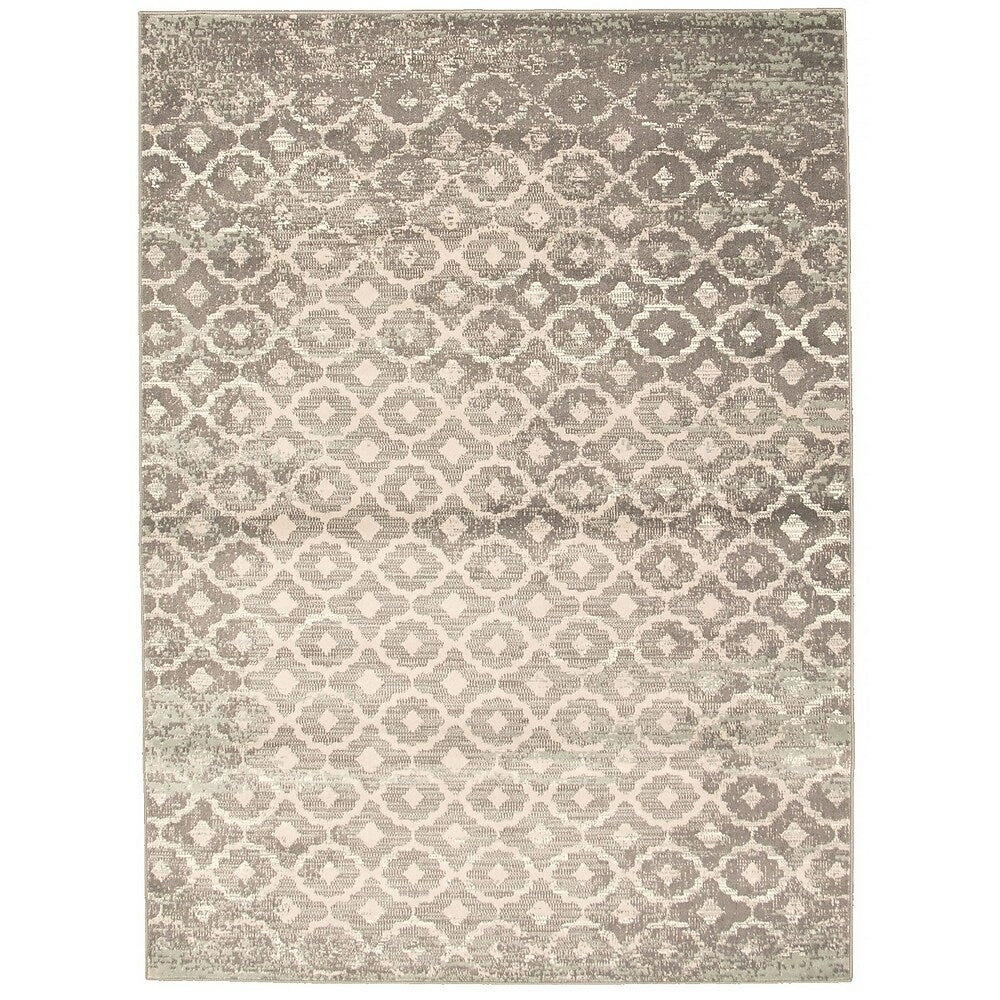 Image of eCarpetGallery Impressions Rug, 7'1 x 10'2", Grey (258571)