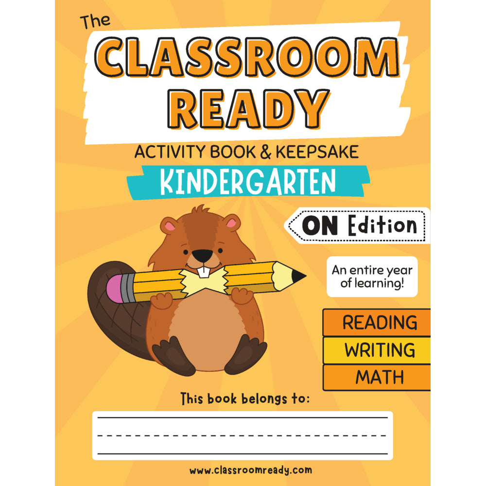 Image of Classroom Ready Activity Book & Keepsake - Kindergarten - Ontario Edition, Multicolour