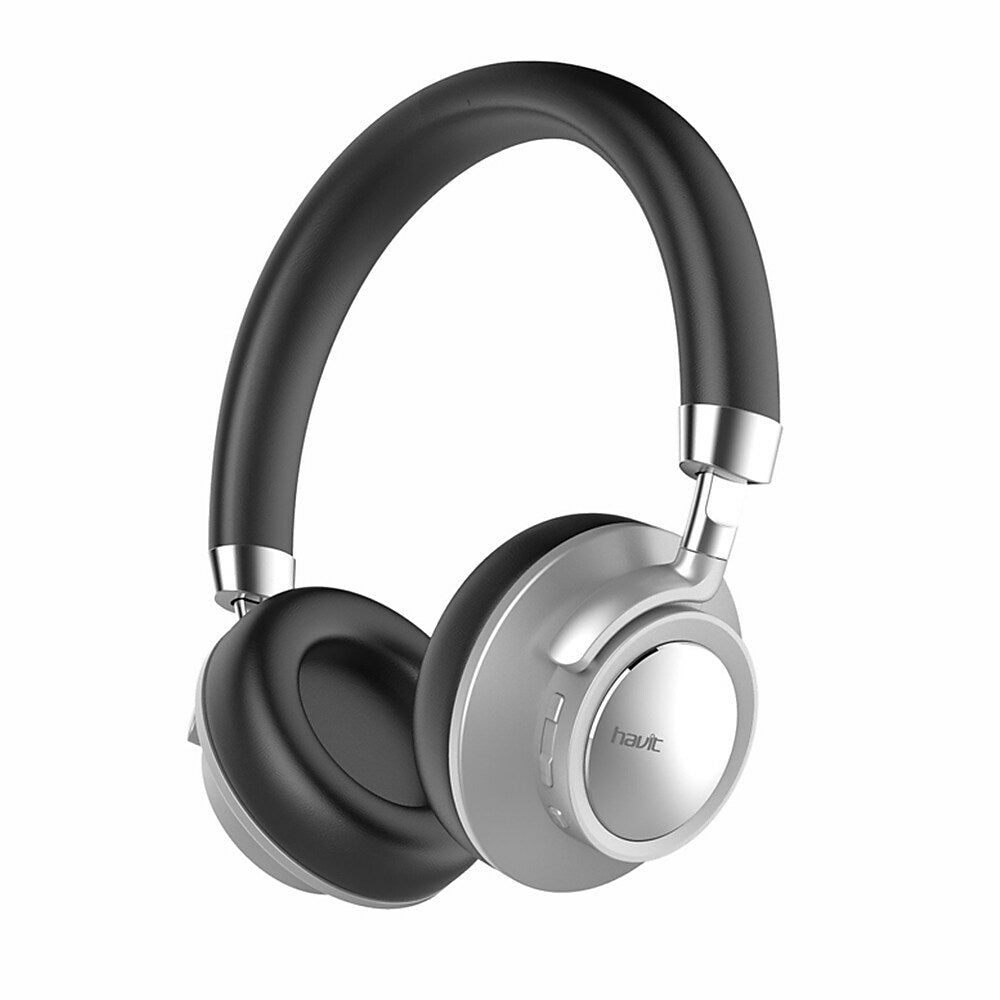 Image of Havit F9 Wireless Bluetooth Ultra-Comfortable Frosted Headphone, Silver, Grey