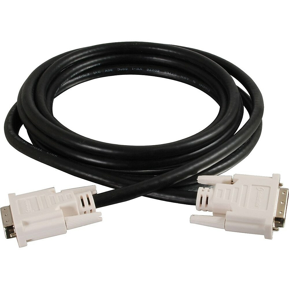 Image of C2G DVI-D(TM) M/M Dual Link Digital Video Cable, 2m/6.5', Black