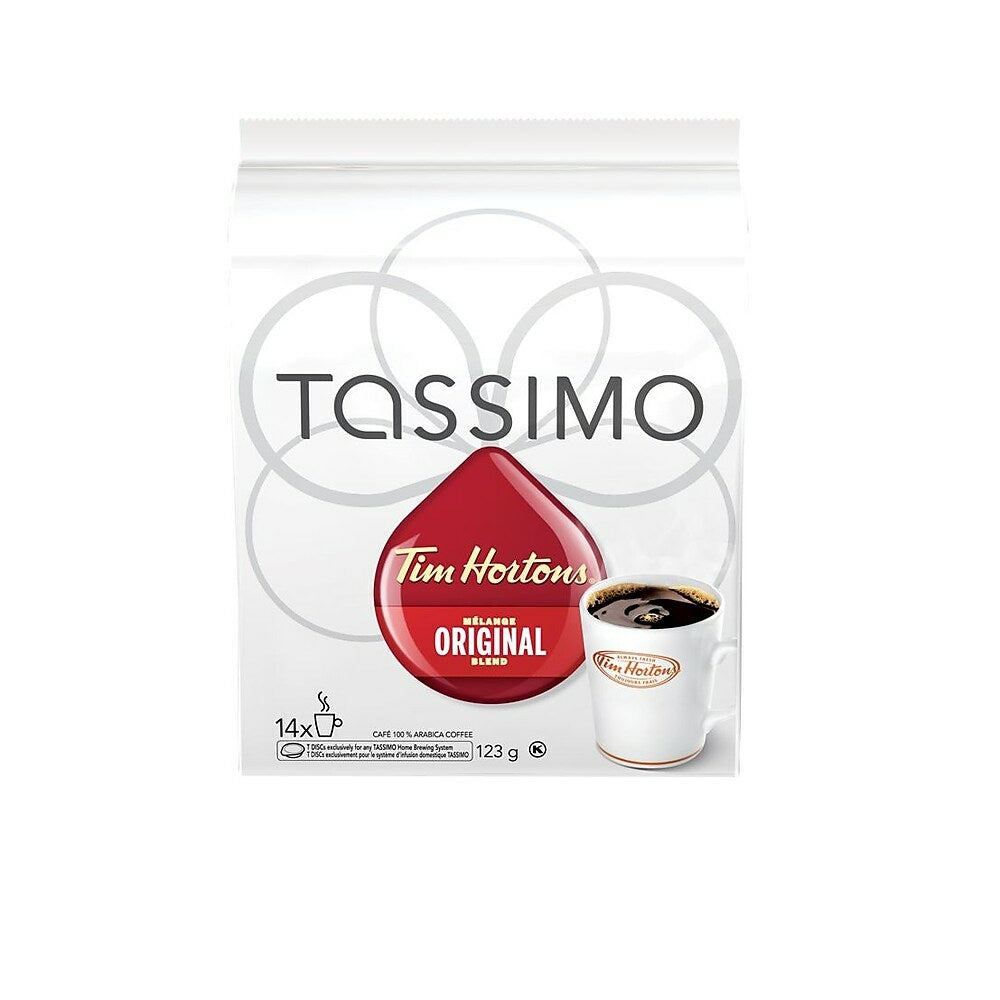 Image of Tassimo Tim Hortons Original Blend Coffee T-Discs - 14 Pack