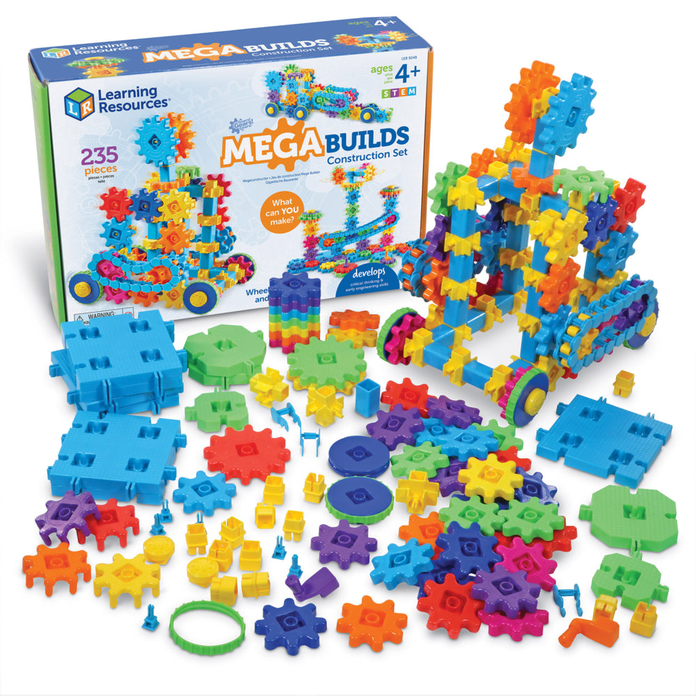 Image of Learning Resources Gears Gears Gears Mega Makers - Multicolor