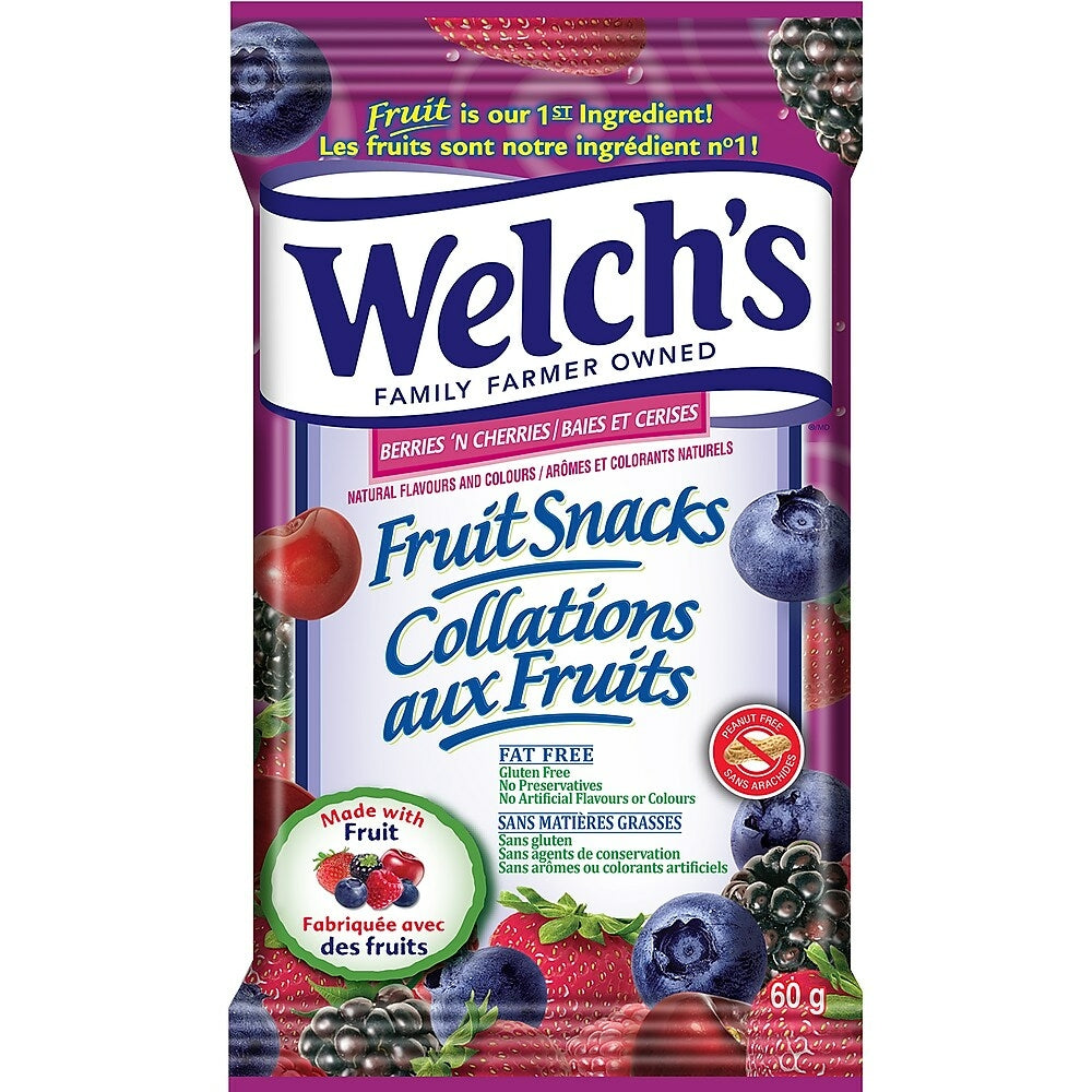Image of Welch's Berries and Cherries - 60g - 48 Pack