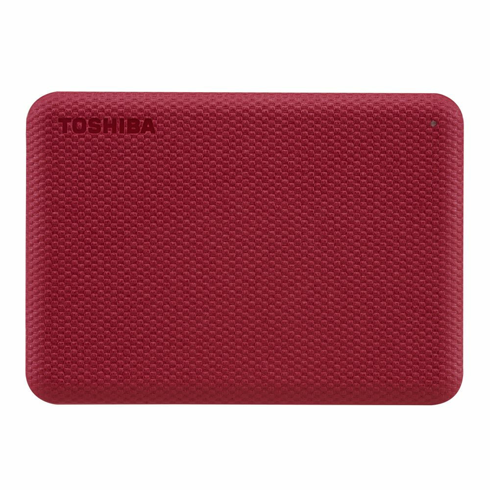 Image of Toshiba CANVIO Advance 2TB USB 3.0 Portable External Hard Drive - Red