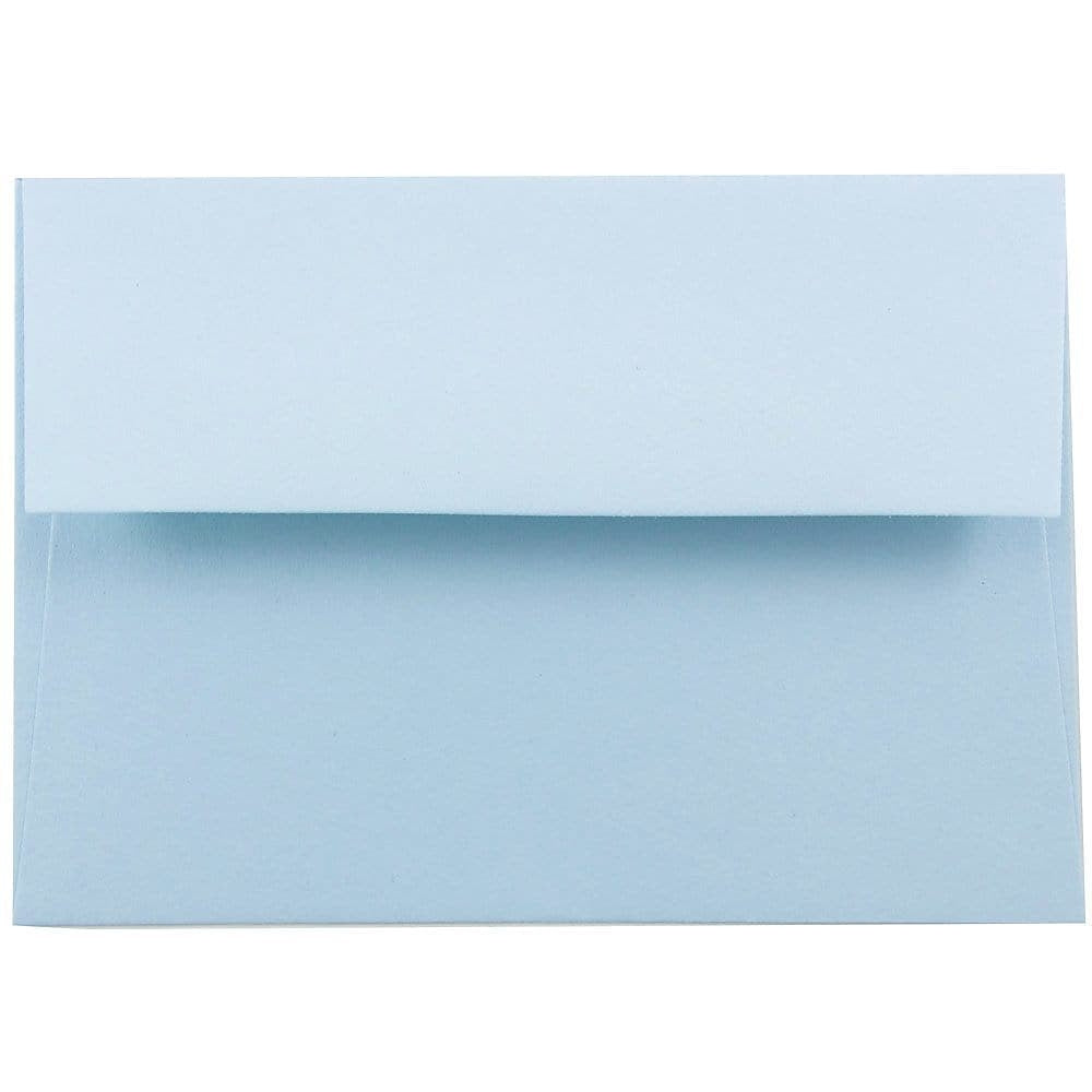 Image of JAM Paper A6 Invitation Envelopes, 4.75 x 6.5, Baby Blue, 1000 Pack (155626B)