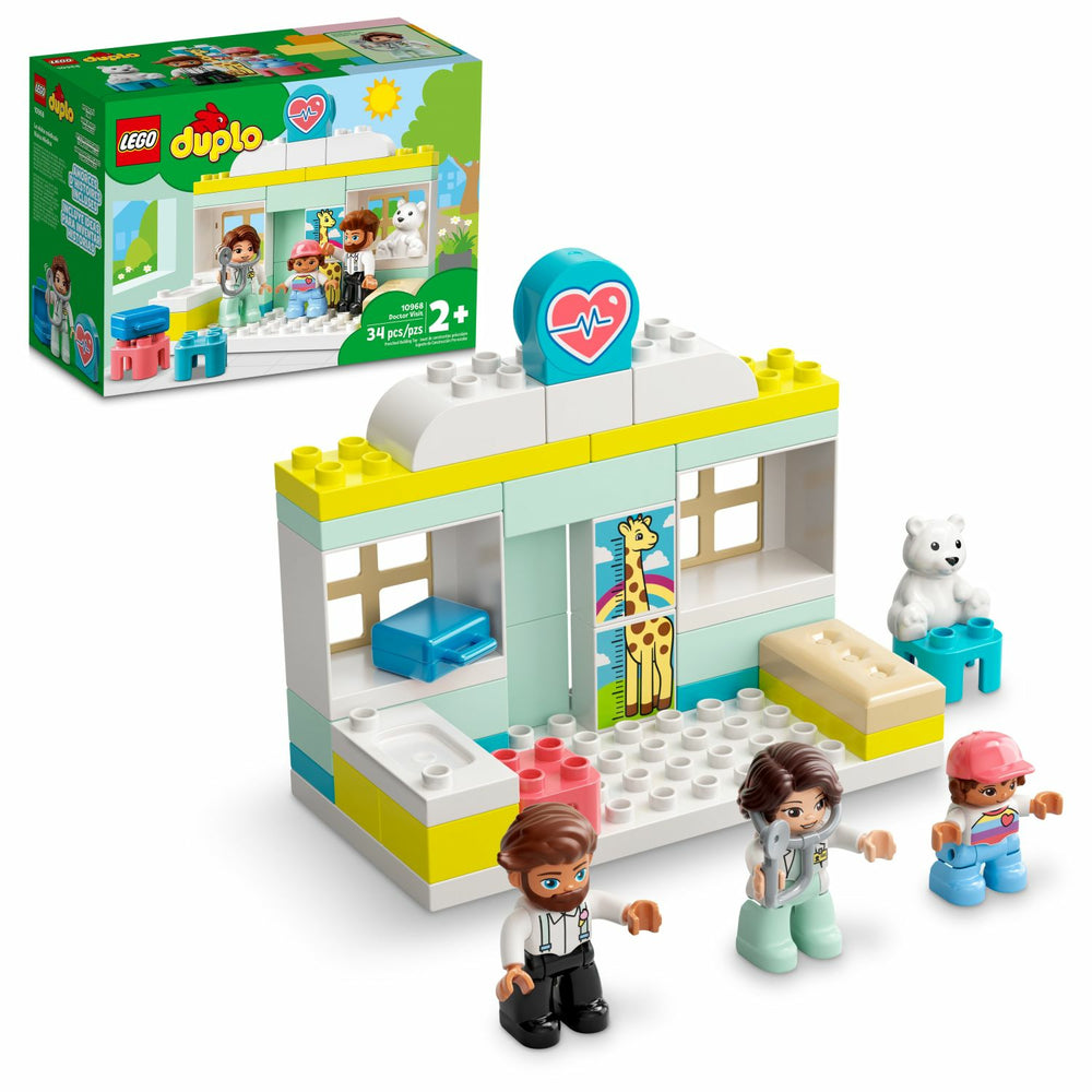 Image of LEGO DUPLO Rescue Doctor Visit Building Toy - 34 Pieces