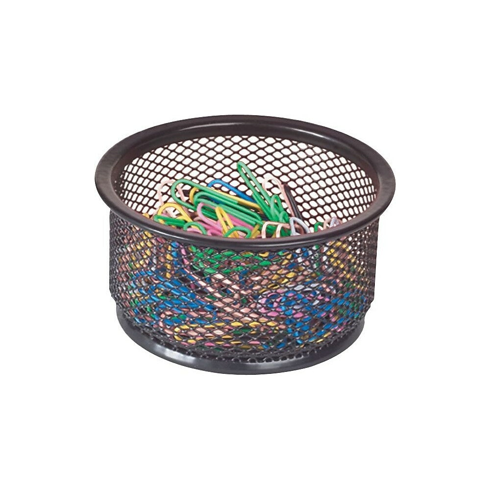 Image of Staples Metal Mesh Small Doodad Cup - 2" x 3-1/2" Diameter