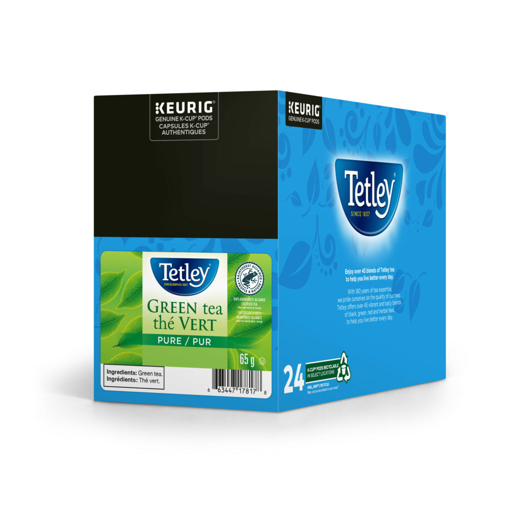 Image of Tetley Tea Keurig K-Cups - Green Tea - 24 Pack