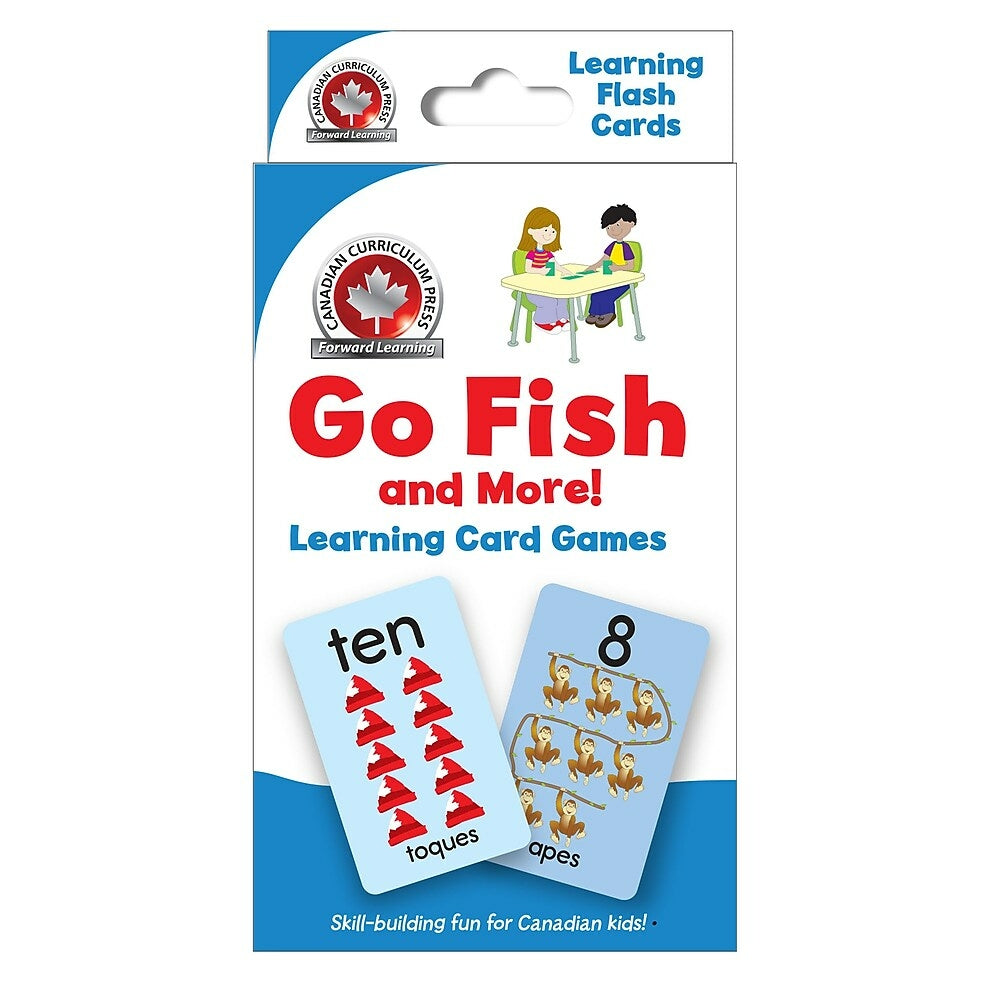 Image of Canadian Curriculum Press Learning Flash Cards, Go Fish