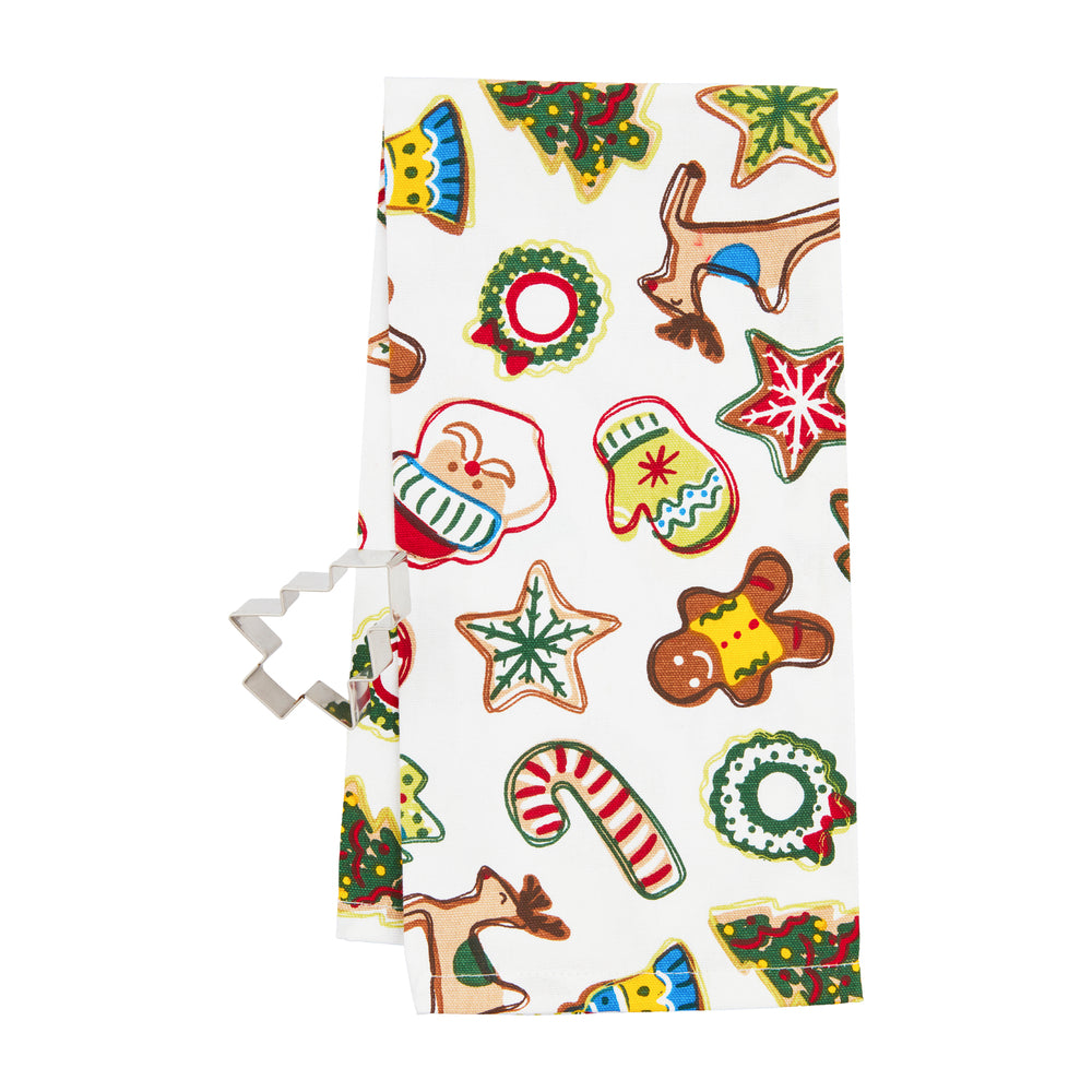 Image of Mudpie Towel Cookie Cutter Set - Christmas Cookies (41500237C)