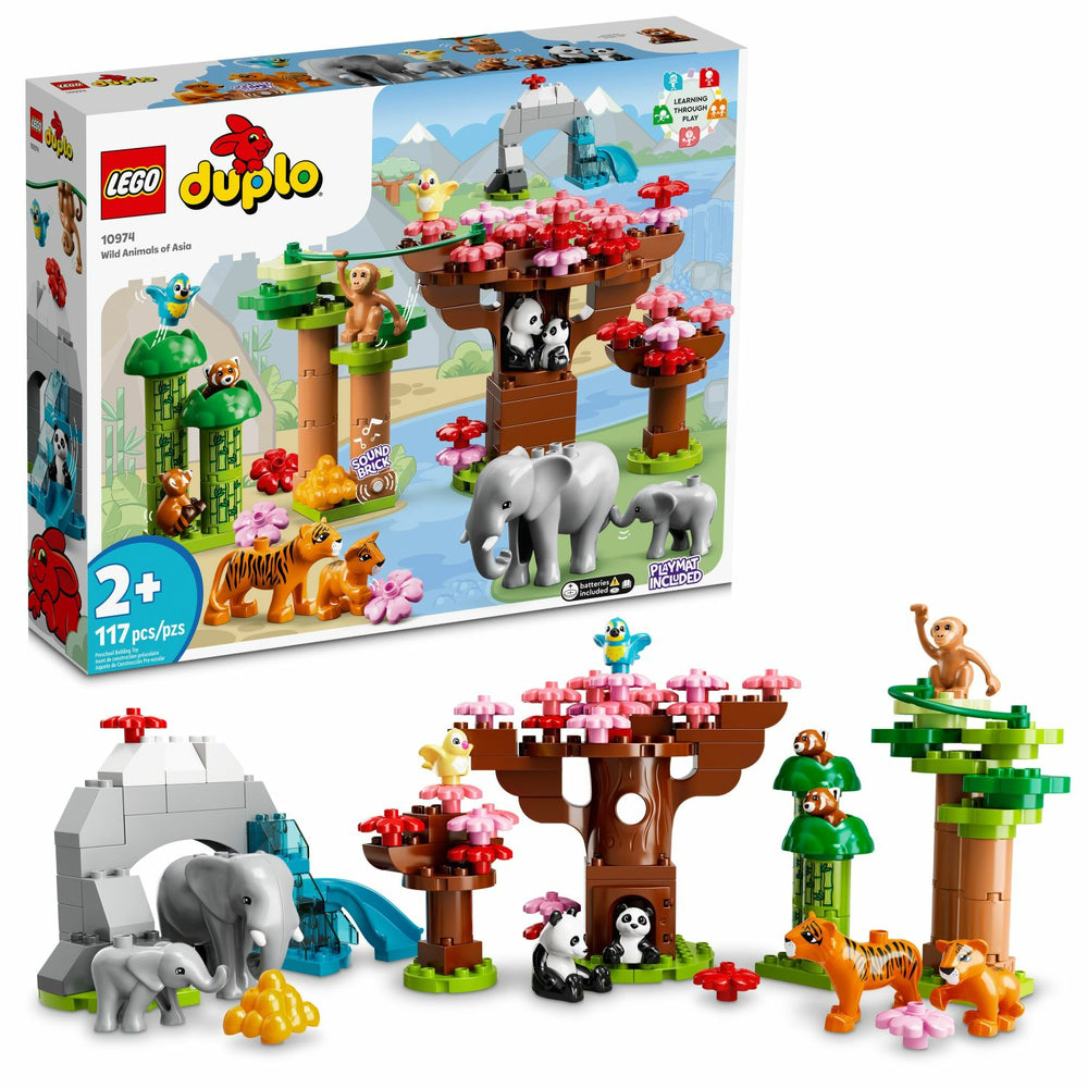 Image of LEGO DUPLO Wild Animals of Asia Building Toy - 117 Pieces