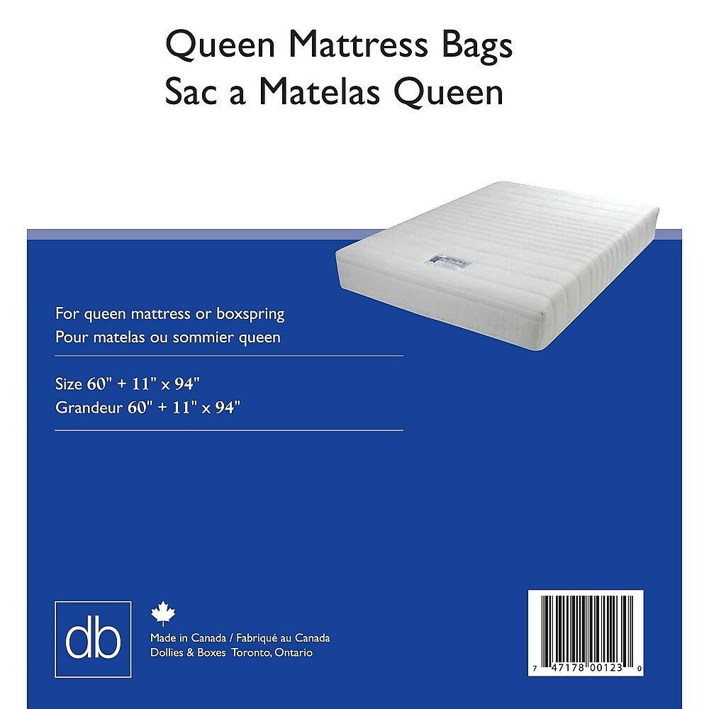 Image of Mattress Bags, Queen, 3mil, 5 Pack