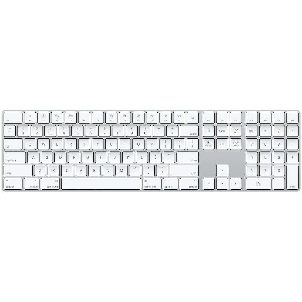 Image of Apple Magic Keyboard with Numeric Keypad - English - White