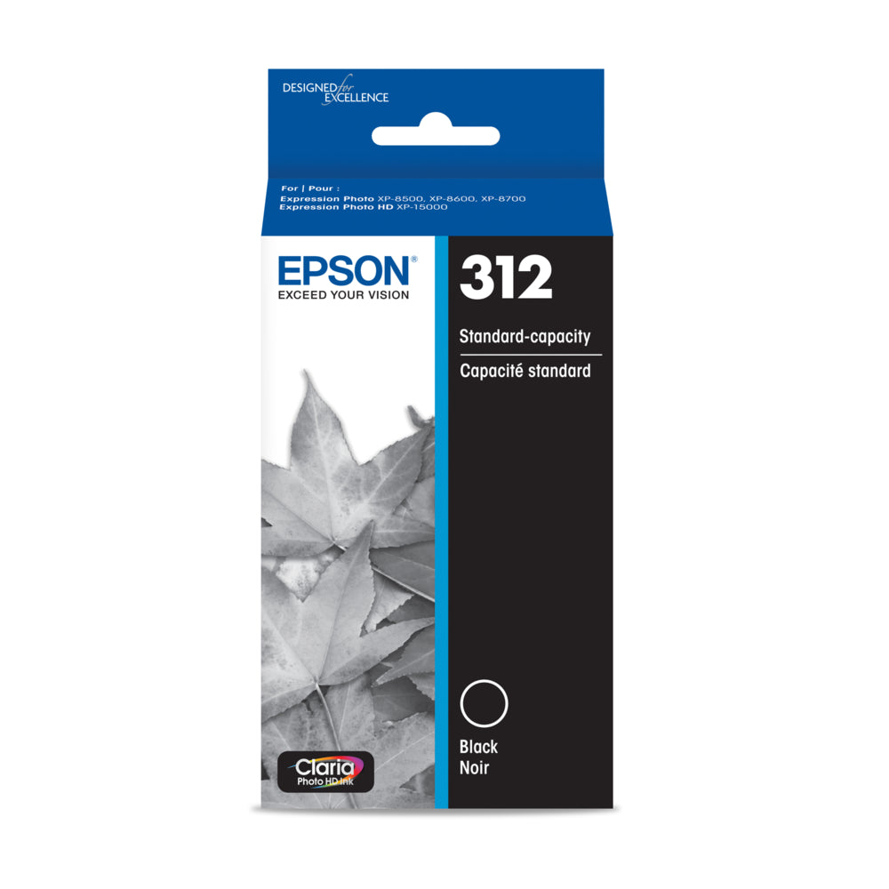 Image of Epson T312 Ink Cartridge - Black