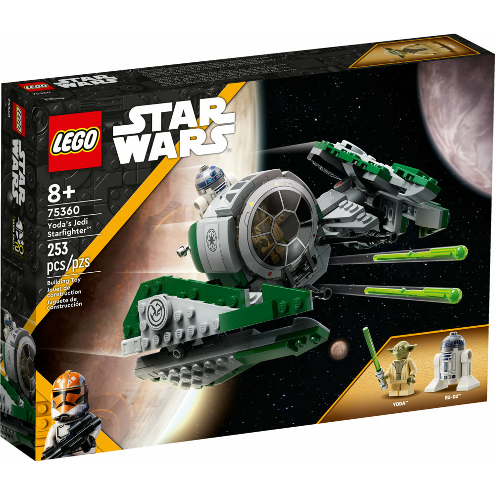 Image of LEGO Star Wars: The Clone Wars Yoda's Jedi Starfighter Playset - 253 Pieces