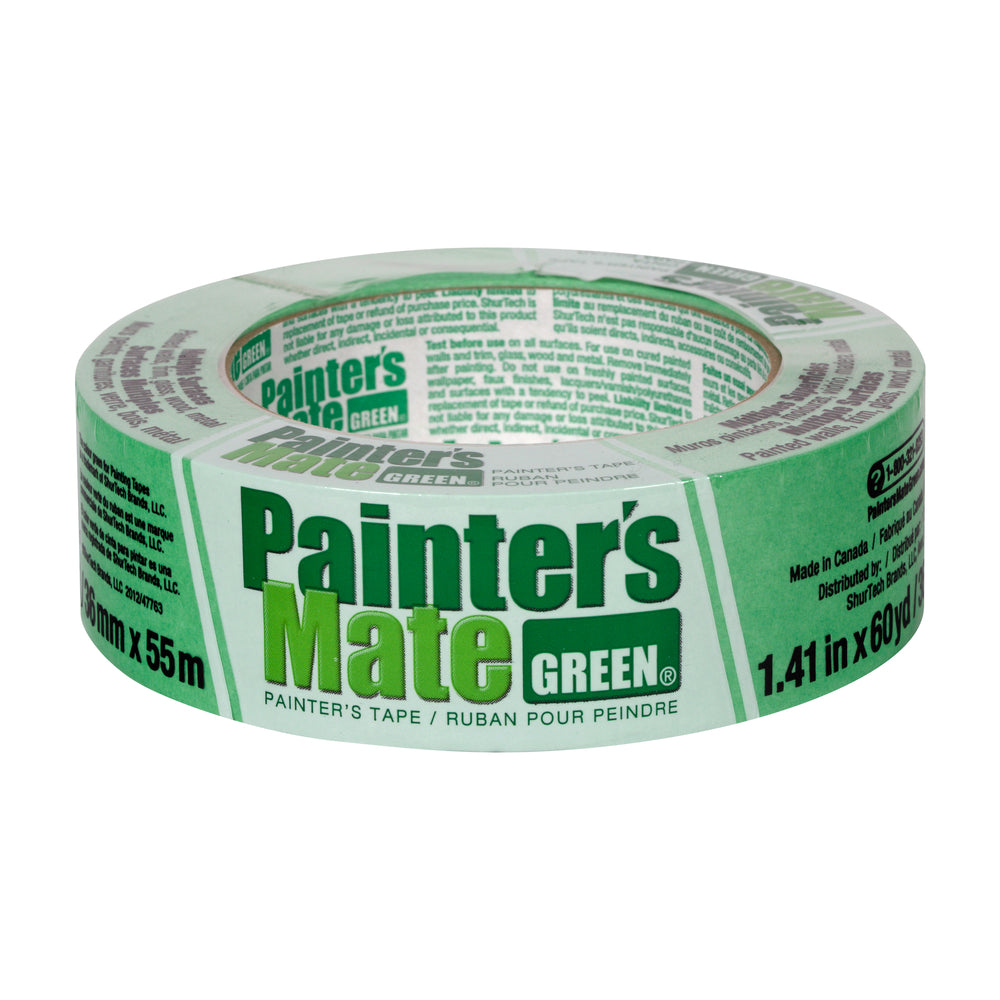 Image of Shurtech Paint Tape - Green - 36 mm x 55 m