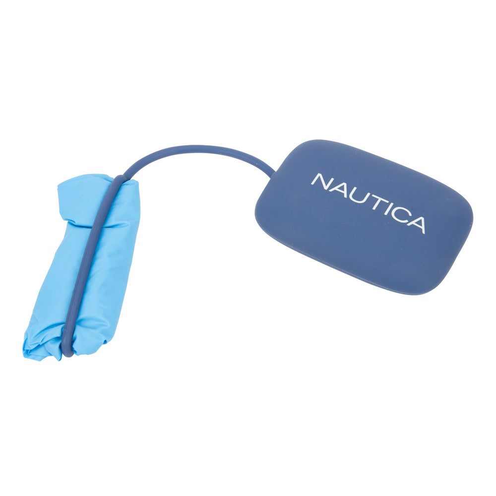 Image of Nautica Nitrile Powder-Free Disposable Gloves with Silicone Pouch - Blue - One Size - 3 Pairs