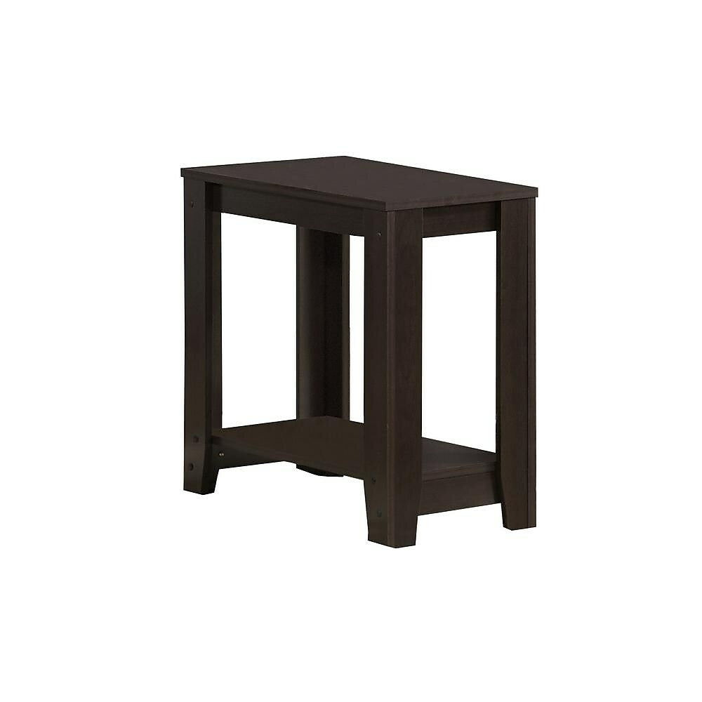 Image of Monarch Specialties - 3119 Accent Table - Side - End - Nightstand - Lamp - Living Room - Bedroom - Laminate - Brown