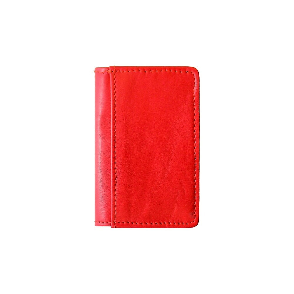 Image of Ashlin Francois RFID Blocking Business Card Holder, Red