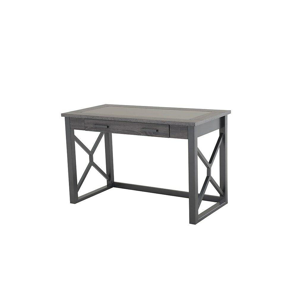 Image of Sunjoy Ridgecrest Computer Desk (1205010048), Black