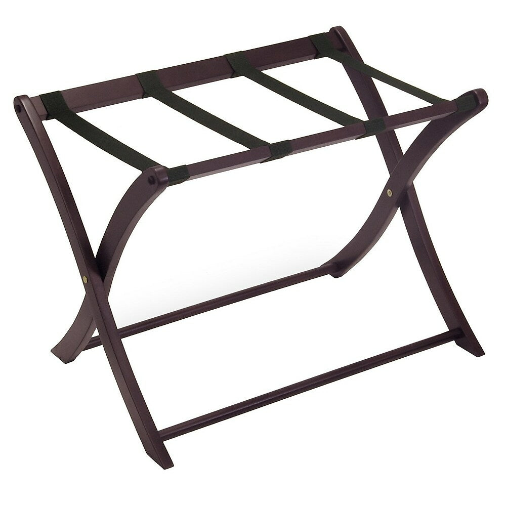 Image of Winsome Luggage Rack, Espresso, Brown