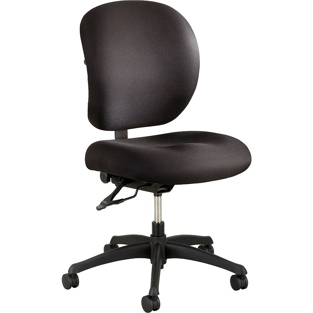 Image of Safco 3391BL Alday Polyester Task Chair, Black