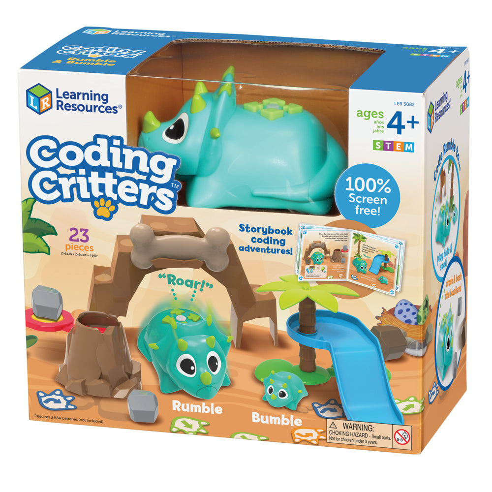Image of Learning Resources Coding Critters Rumble & Bumble - Multicolor