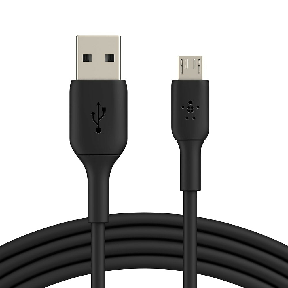 Image of Belkin Boost Charge USB-A to Micro-USB Cable, Black