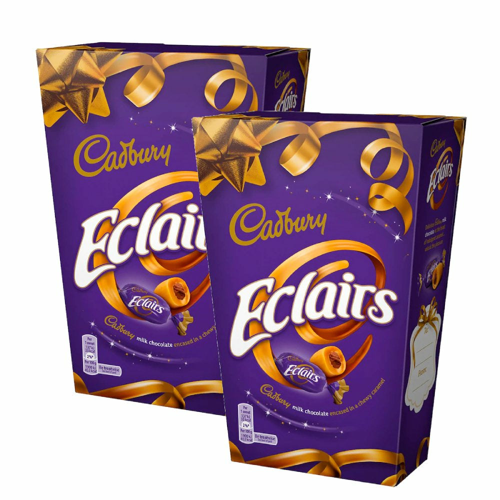 Image of Cadbury UK Chocolate Eclairs - 420g - 2 Pack