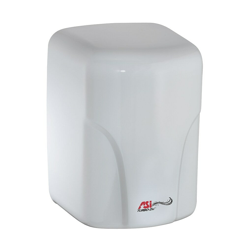 Image of ASI Turbo Dri High Speed Hand Dryer Porcelain Enamel Finish White
