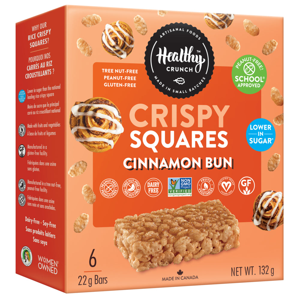 Image of Healthy Crunch Cinnamon Bun Crispy Squares - 132 g