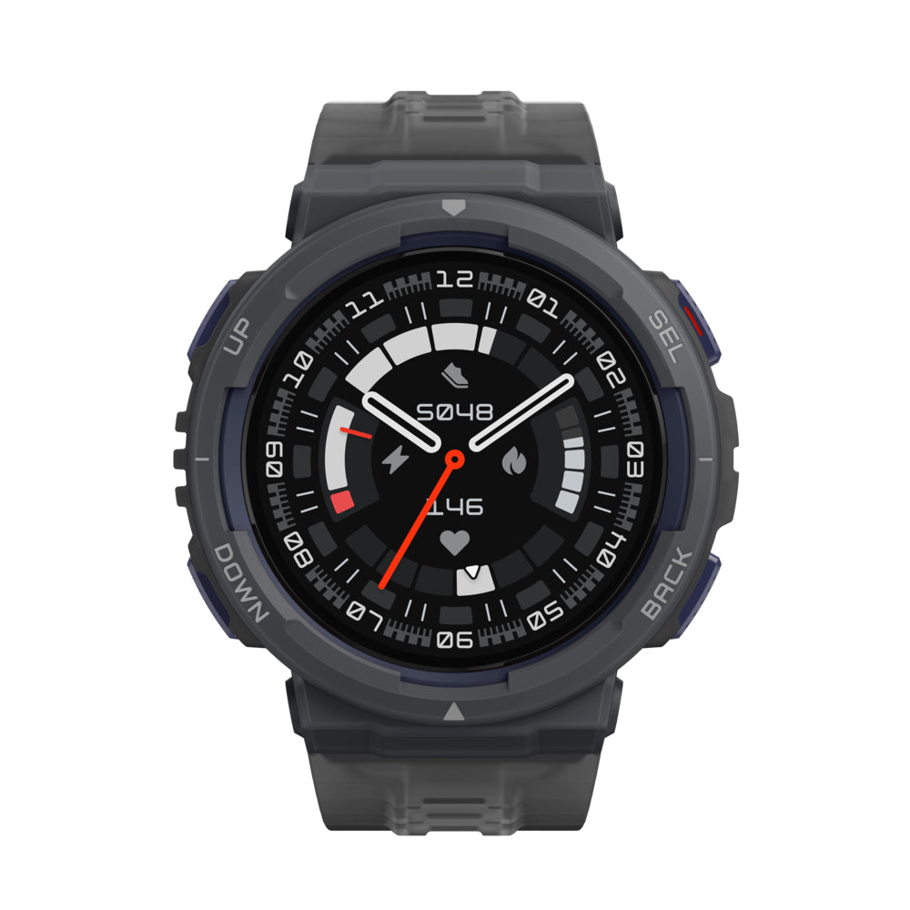 Image of Amazfit Active Edge Smart Watch - Midnight Pulse, Black