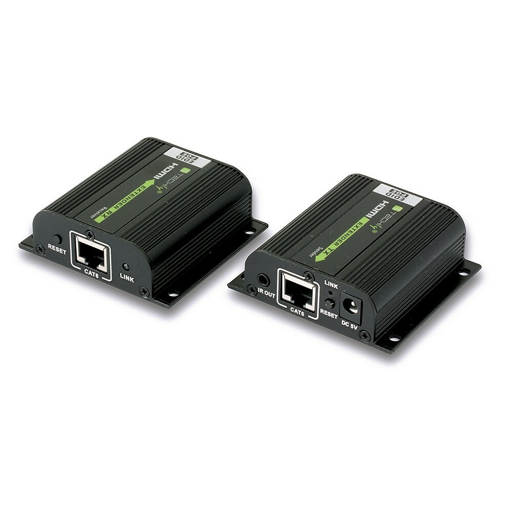 Image of Techly HDMI Extender and Loop Over Ethernet (37216)