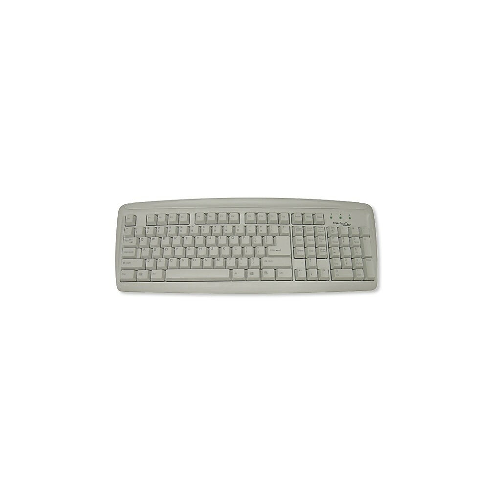 Manhattan Clavier Azerty Bilingue Ps 2 Blanc Bureauengros Com