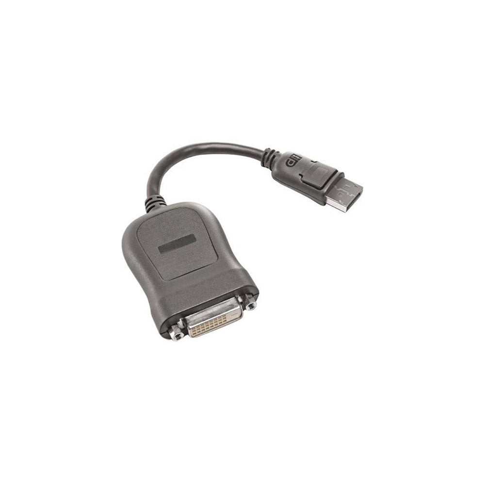 Image of Lenovo DisplayPort to Single-Link DVI-D Monitor Adapter Cable, Black