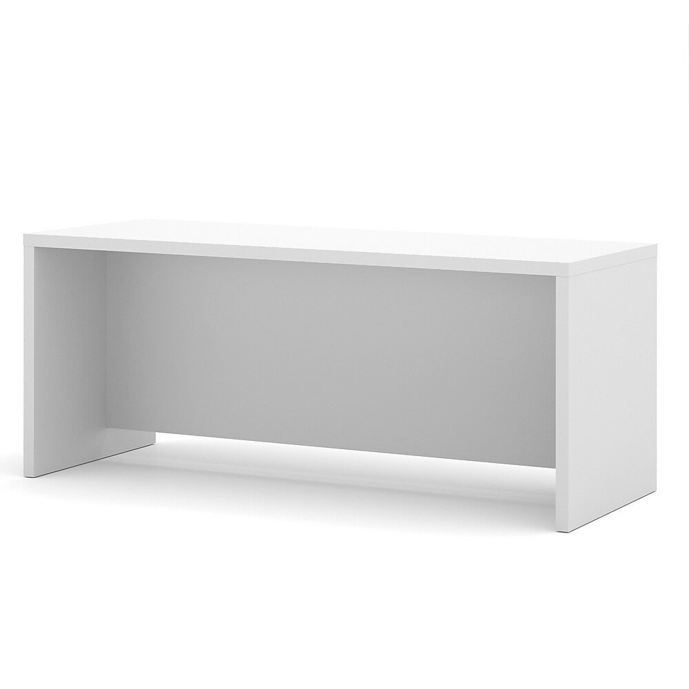 Image of Pro-Linea Executive Desk, White