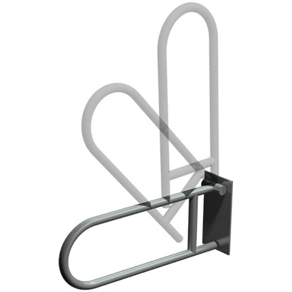 Image of ASI Stainless Steel Grab Bar, Swing Up Style, 24", 1-1/4" diameter